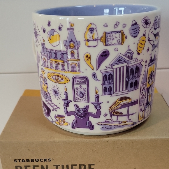 Starbucks Disneyland Been There Series Mug Pin Drop DISCONTINUED!! 💜 2022 - Picture 6 of 12